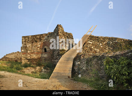 City walls in Thessaloniki. Greece Stock Photo