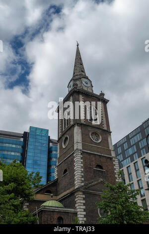 St Botolph Without Aldgate Church Stock Photo