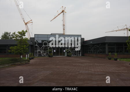 Lego System A/S headquarters entrance Stock Photo