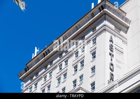 Astor Hotel on the French Quarter Stock Photo