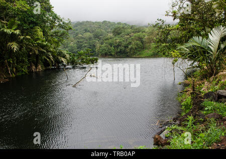 Small lake in Arenal Volcano Stock Photo