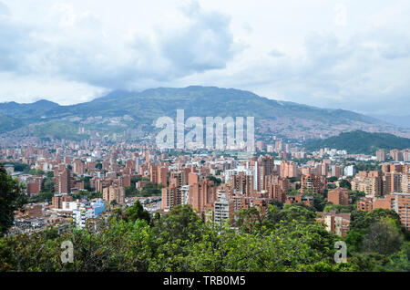 Medellin skyline Stock Photo
