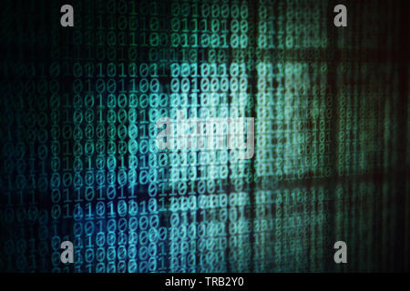 hidden message. layers of data hiding behind other layers of data. Trojan horse, spyware, malware and virus concepts. fake and lies in the internet me Stock Photo
