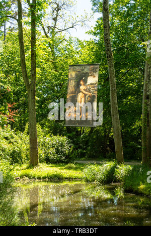 Parc Leonardo da Vinci of Clos Luce, amboise, Indre-et-Loire Departement, Centre-Val de Loire, France, Europe Stock Photo