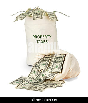 Property Taxes Stock Photo