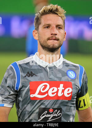 Wolfsburg Germany August 11 2018 soccer player Dries Mertens