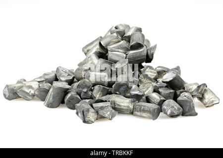 99.9% fine lithium isolated on white background Stock Photo