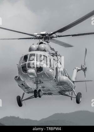 Croatian Air Force Mi-8 MTV-1 helicopter Stock Photo
