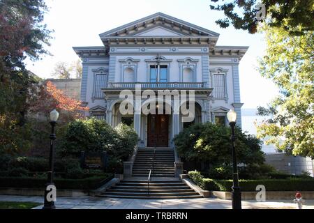 Original Crocker Art Gallery, Sacramento, California Stock Photo