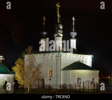 Palm Sunday (Entry-Jerusalem) church in Suzdal. Vladimir oblast. Russia ...