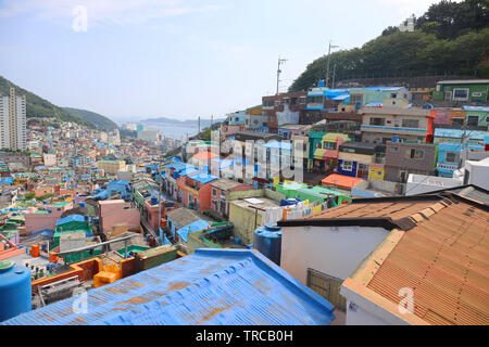 Gamcheon Culture Village, Busan, South Korea Stock Photo