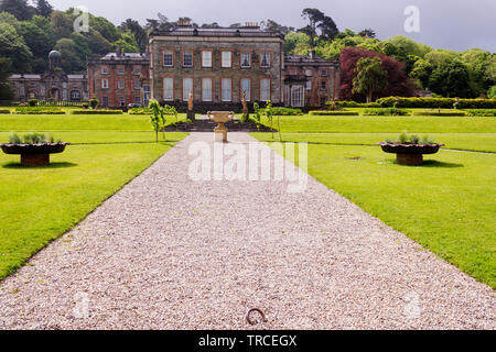 Entrance to Famous Bantry House and Gardens in the town of Bantry in County Cork,Ireland. Stock Photo