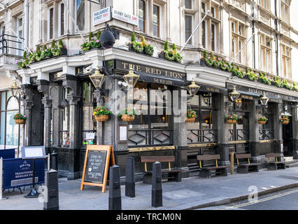 The Red Lion Pub, Parliament Street, Westminster London, United Kingdom ...