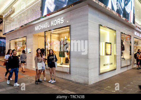 The Michael Kors Fashion Accessories Shop, Hong Kong, China Stock Photo -  Alamy