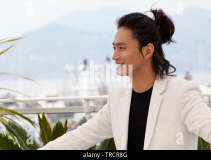 Actor Kim Sung-Kyu at The Gangster, The Cop, The Devil film photo call at the 72nd Cannes Film Festival, Thursday 23rd May 2019, Cannes, France. Photo credit: Doreen Kennedy Stock Photo