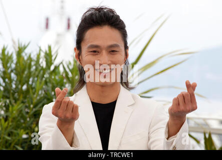 Actor Kim Sung-Kyu at The Gangster, The Cop, The Devil film photo call at the 72nd Cannes Film Festival, Thursday 23rd May 2019, Cannes, France. Photo credit: Doreen Kennedy Stock Photo