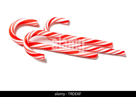 Christmas candy canes Stock Photo