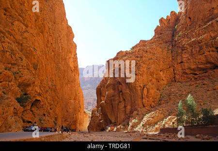 Todra Gorge, Morocco, Tinghir Stock Photo