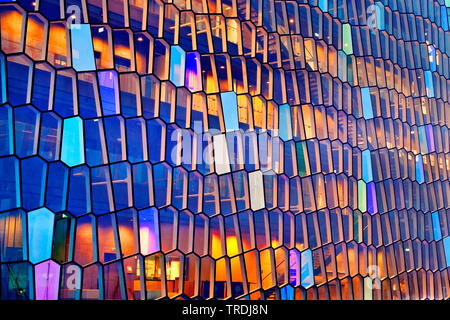 Detail Of The Glass Facade Harpa Concert Hall Architect Henning Detail Of The Glass Facade Harpa Concert Hall Architect Henning