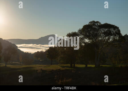 Underberg, South Africa, 4th May, 2019. Sunrise at Drakensberg Gardens, Mkhomazi Wilderness Area, Underberg, KZN. Credit: Eva-Lotta Jansson/Alamy Stock Photo