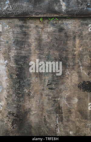 Abstract dark grunge texture, scratched messy worn distressed surface as background Stock Photo