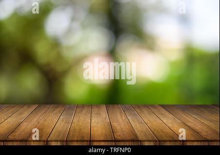 blurred bokeh background, for  advertising product presentation mock up restaurant lights background Stock Photo