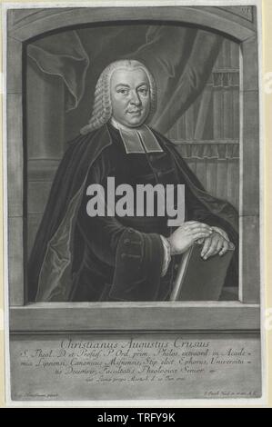CHRISTIAN AUGUST CRUSIUS Stock Photo Alamy
