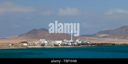 Pueblo El Puertito de la Cruz. Península de Jandía. Isla Fuerteventura. Provincia Las Palmas. Islas Canarias. España Stock Photo