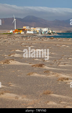 Pueblo El Puertito de la Cruz. Península de Jandía. Isla Fuerteventura. Provincia Las Palmas. Islas Canarias. España Stock Photo