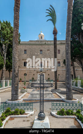 Stella Maris Monastery, Haifa, Israel Stock Photo