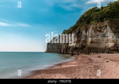 Pett Level Beach, Hastings, United Kingdom Stock Photo