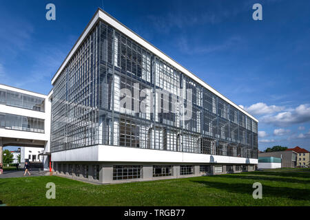 Meisterhäuser Dessau, Bauhaus, Dessau-Roßlau, Haus Paul Klee, Wassily Kandinsky Stock Photo