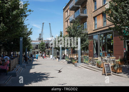 Gaol Ferry Steps Wapping Wharf Bristol England Stock Photo