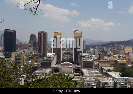 Caracas,Venezuela.View of the city from El Calvario Park, Ezequiel Zamora Park. Stock Photo
