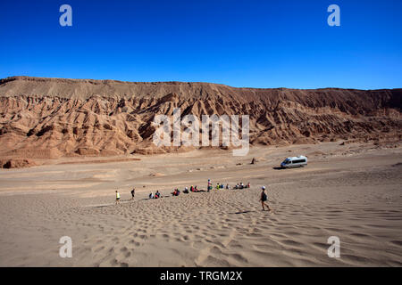 Valle de la luna, Atacama, Chile Stock Photo