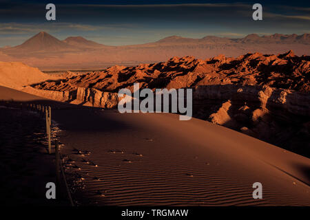 Valle de la Luna, Atacama, Chile Stock Photo