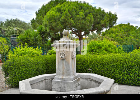 Nice, France - June 15, 2014: Parc Phoenix, botanical and zoo garden in Nice, France. Stock Photo