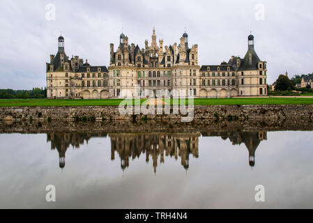 Chateau de Chambord, Loire, France is one of the most recognizable chateaus in the world. Chateau de Chambord, Loire, France is one of the most recognizable chateaus in the world.