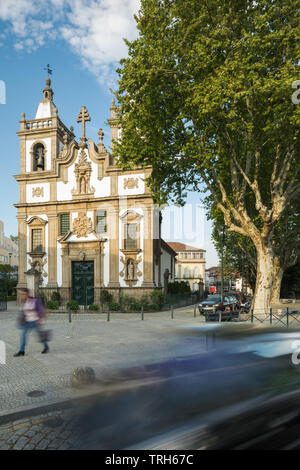 Igreja de Sao Pedro, Vila Real, Portugal Stock Photo