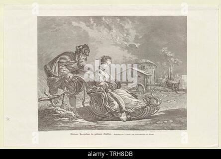 Pompadour, Jeanne Antoinette Poisson, Marquise de, Additional-Rights-Clearance-Info-Not-Available Stock Photo