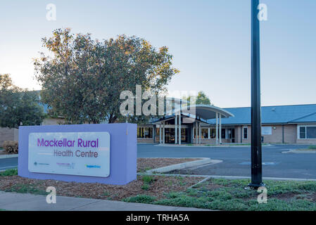 The local general practice medical centre in the town of Gunnedah, Australia, population 12661 (2018). Stock Photo