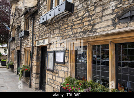 Ravello Restaurant in Bradford on Avon, West Wiltshire in England UK Stock Photo