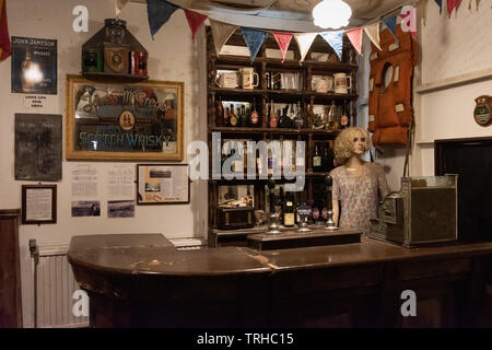 1940's pub in Swansea, Wales, UK Stock Photo