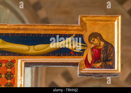 Crucifix Cimabue 1267 71 Basilica of San Domenico Arezzo