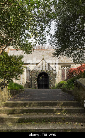 Gulval Church, Cornwall UK Stock Photo - Alamy