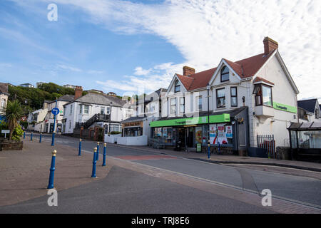 Coop on the Seafront at Westward Ho! in Devon England UK Stock Photo