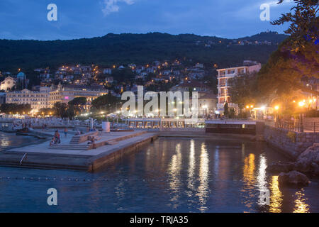 Travel texture summer Osijek Opatija Abbazia Barcelona sea travel Stock Photo