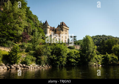 Chateau de la Malartrie La Roque-Gageac, Dordogne, France Stock Photo