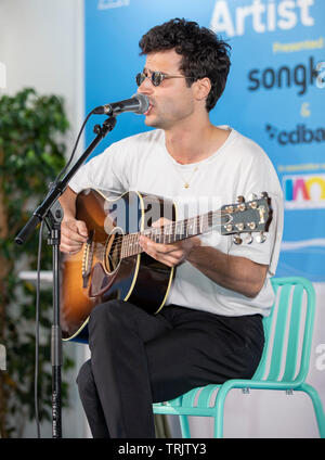 Cannes, France, 6 June 2019 Exclusive Showcase of BB Brunes, Presented by Songkick live at Midem 2019, Cannes © ifnm / Alamy Live News Stock Photo