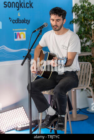 Cannes, France, 6 June 2019 Exclusive Showcase of BB Brunes, Presented by Songkick live at Midem 2019, Cannes © ifnm / Alamy Live News Stock Photo